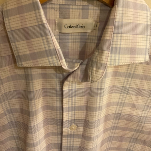 CALVIN KLEIN DRESS SHIRT BOYS - Picture 2 of 3